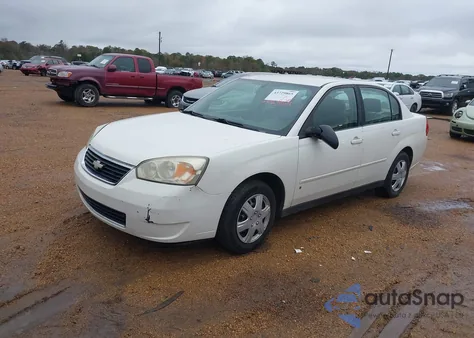 2007 Chevrolet Malibu Ls z USA, uszkodzony, nr VIN 1G1ZS58F67F205622